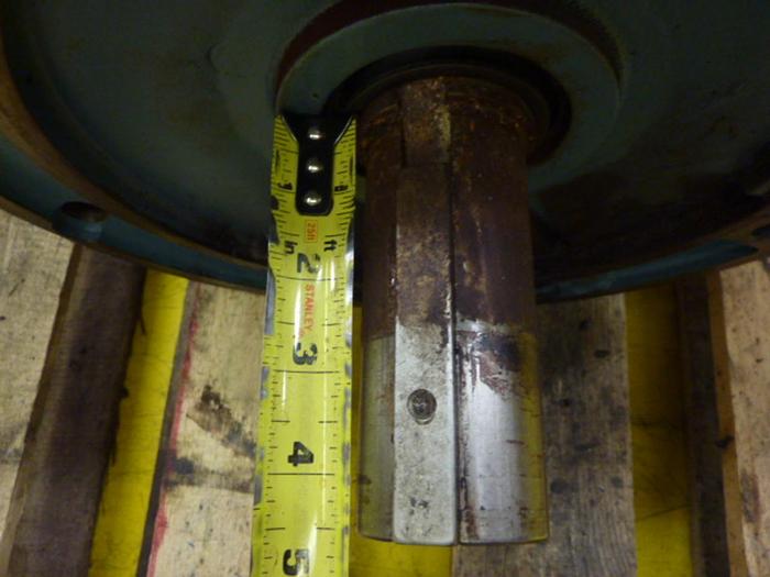 Used ABB 20 HP Motor MK171012-BX-142 USED