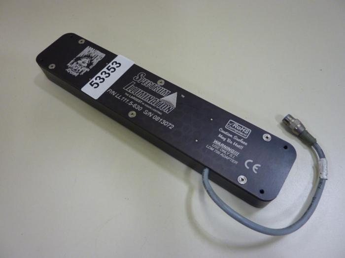 Used SPECTRUM ILLUMINATION Linear Light LL111.5-630 #53354