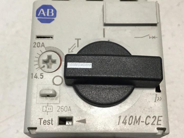 Used ALLEN BRADLEY Circuit Breaker 20 Amp 14OM-C2E-C20 #119637