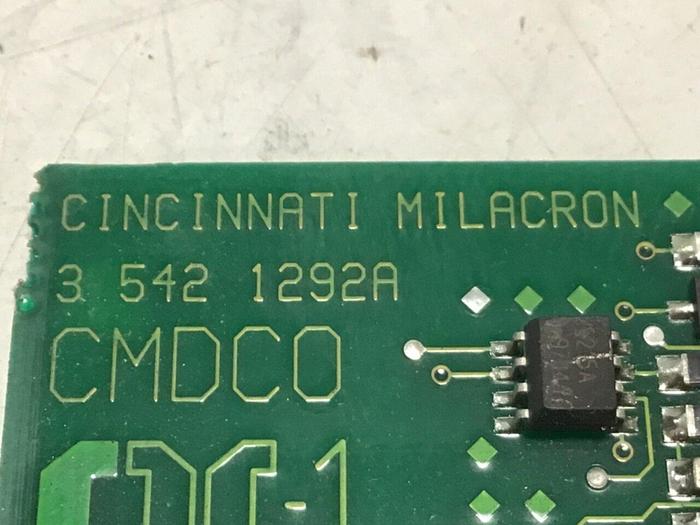 Used CINCINNATI MILACRON Circuit Board 3-542-1292A / BRACKET Used
