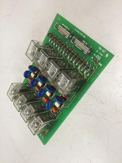 Used MOLD MASTER Relay Circuit Board 93-013-514-0 #125119