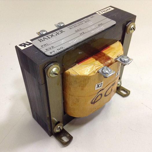 Used BADGER .150 kVA Transformer BT111042T #84425