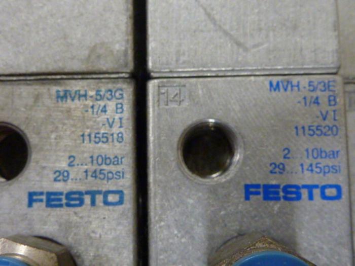 Used FESTO Control Block / Valve Terminal IFB8-02 #52822