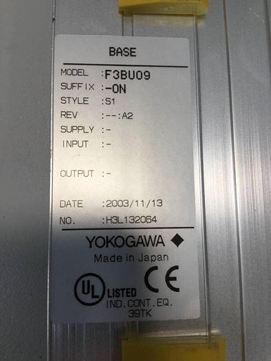 Used YOKOGAWA 9-Slot Base Circuit Board F3BU09-0N #98802