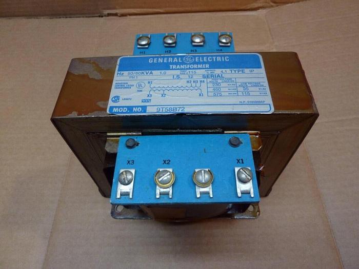 Used GENERAL ELECTRIC / GE 1 kVA Transformer 9T58B72 #25820