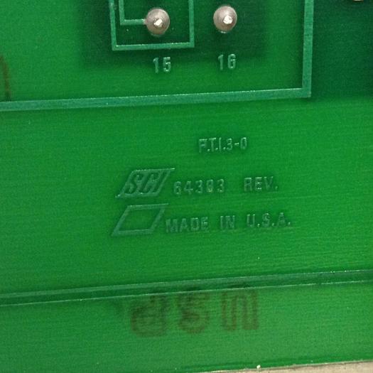 Used SCI Control Rack 64383 #77761