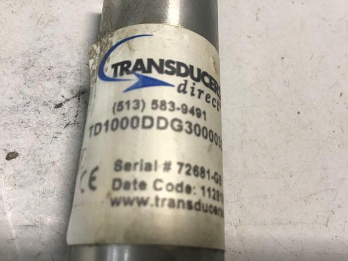 Used TRANSDUCERS DIRECT Transducer TD1000DDG300003D002X Used