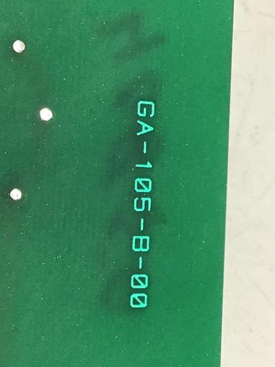 Used GAMMAFLUX Circuit Board GA-105-B-00 #113546