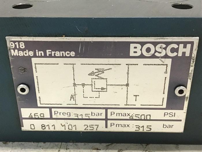 Used BOSCH Valve 0 811 101 257 USED