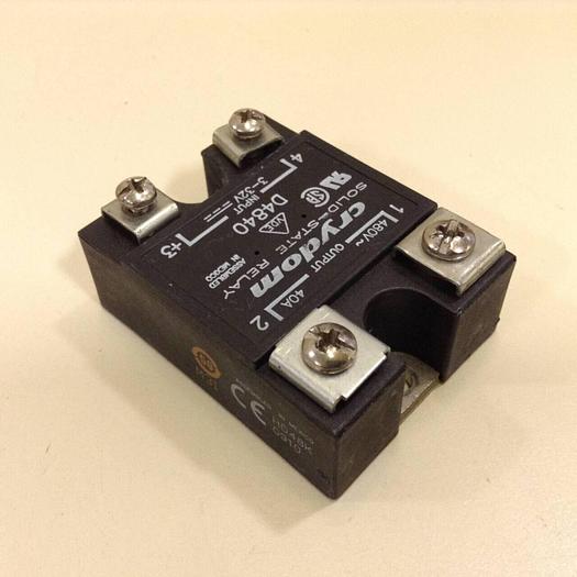 Used CRYDOM Solid State Relay D4840 #84478
