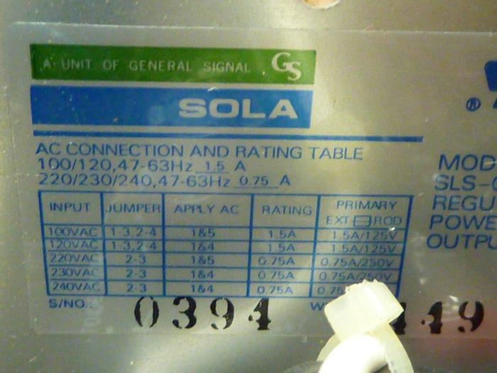 ELPAC Power Supply UPS 35-5-15-15 #30303