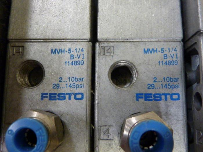 Used FESTO Control Block / Valve Terminal IFB8-02 #52858