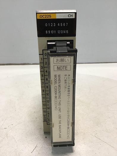 Used OMRON Output Module C200H-OC225 #122628