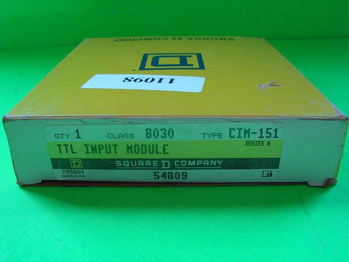 Used SQUARE D Input Module 8030-CIM-151 #11098