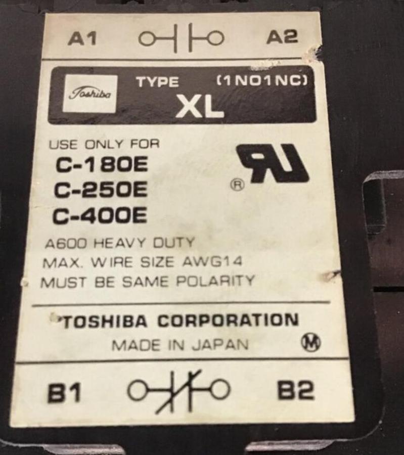 Used TOSHIBA Magnetic Contactor C-180E USED