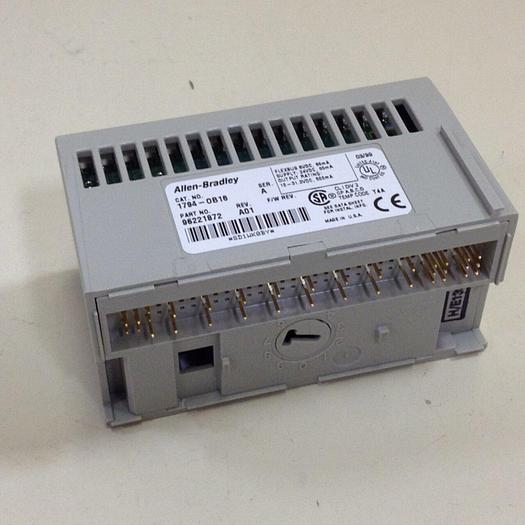 Used ALLEN BRADLEY I/O Module 1794-OB16 SER A #71871