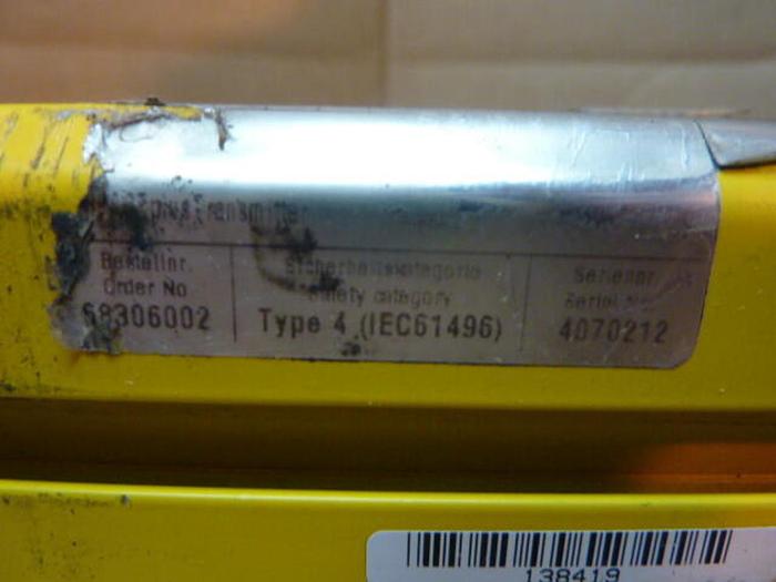 Used LEUZE Light Curtain Transmitter 68306002 #37268