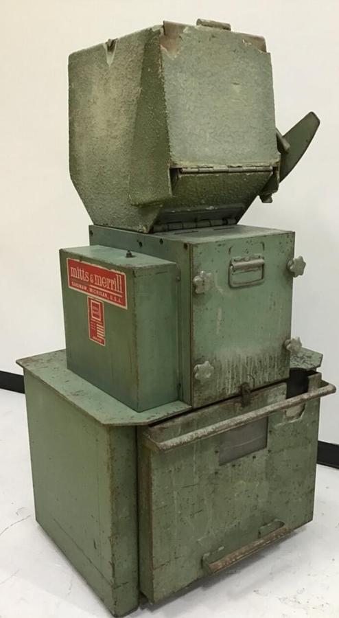 Used MITTS & MERRILL 7.5 HP Grinder Granulator 10X12 MM Used