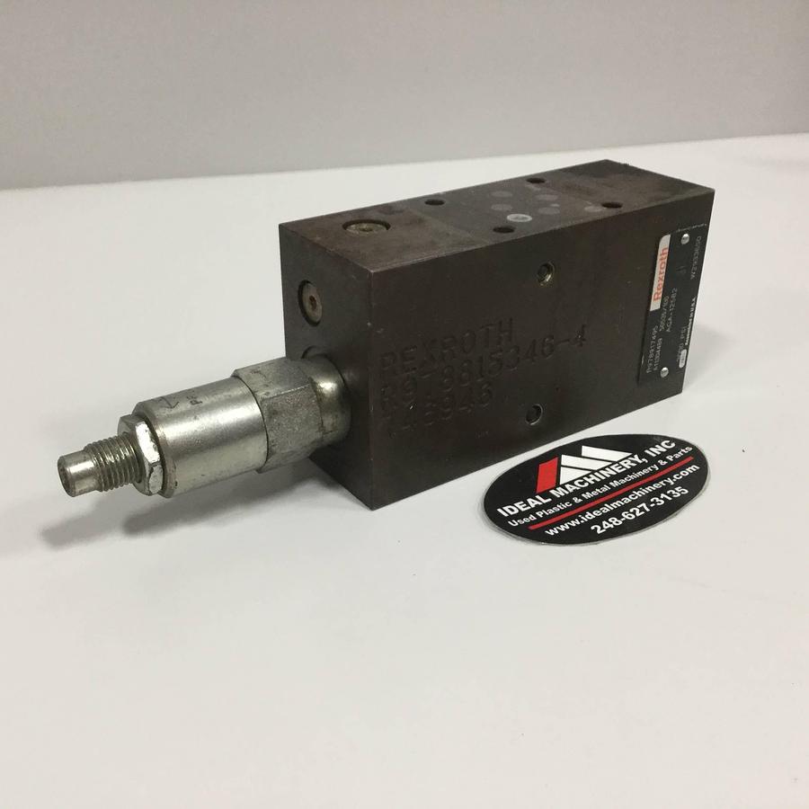 Used REXROTH Hydraulic Valve Manifold Sandwich Plate R978917495 USED
