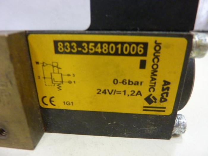 Used ASCO Valve 833-354801006 #59656