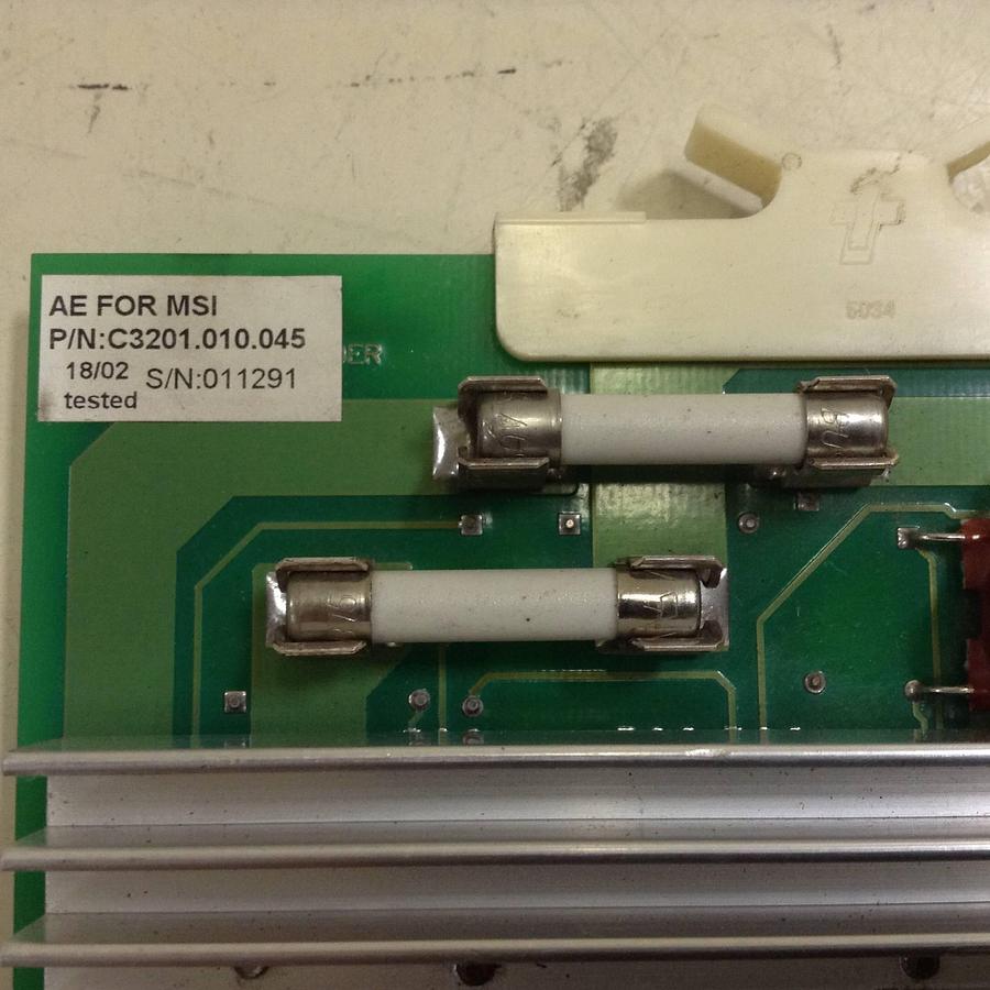 Used AMERICAN MSI Control Board C3201.010.045 Used