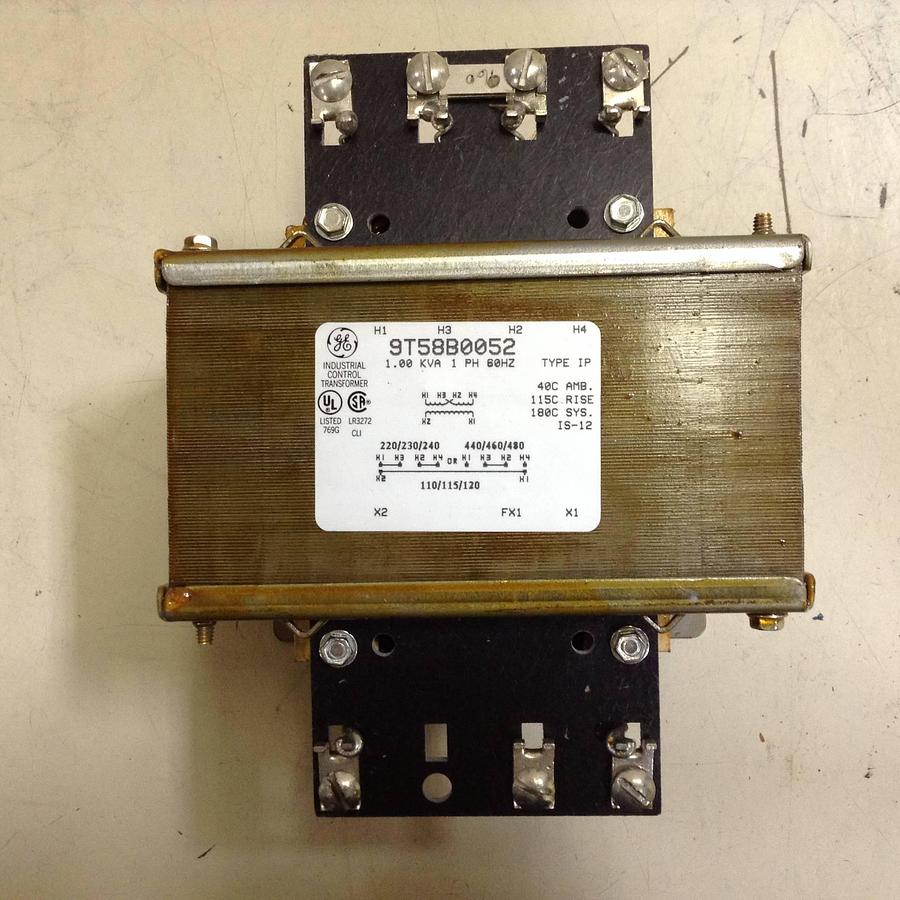 Used GENERAL ELECTRIC / GE 1.00 kVA Transformer 9T58B0052 USED