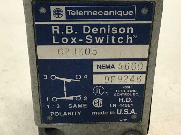 Used TELEMECANIQUE Lox-Switch C2JK05 #121786