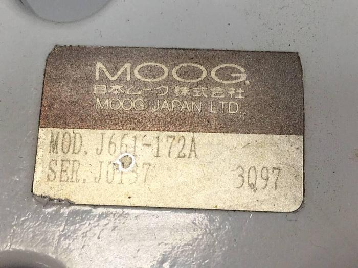 Used MOOG Servo Valve J661-172A Used