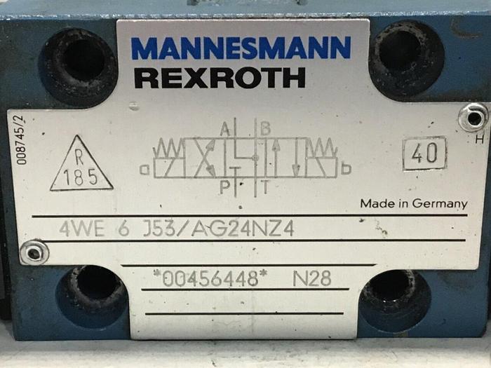 Used REXROTH Directional Control Valve 4WE6J53/AG24NZ4 #140409