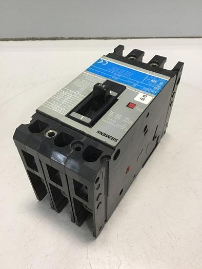 Used SIEMENS 50 Amp Circuit Breaker ED63B050 Used