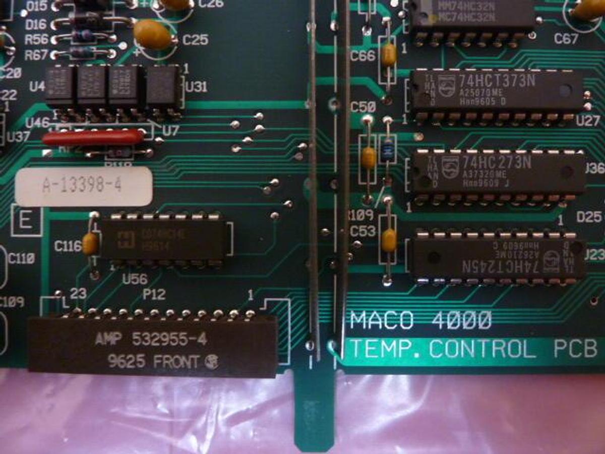 Used BARBER COLMAN Temp Control Circuit Board A-13398-4 Used