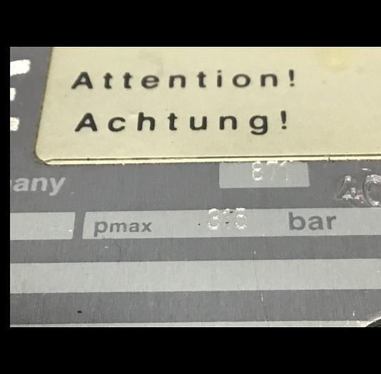 Used BOSCH SERVO Proportional Valve 0 811 404 752 USED