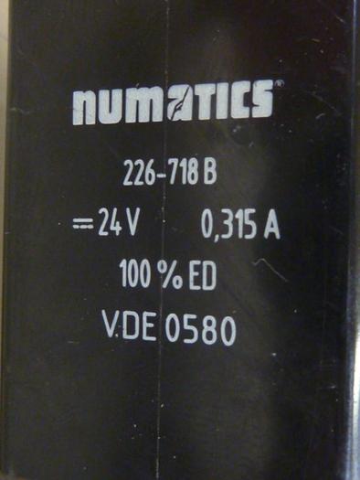 Used NUMATICS Solenoid Valve L78DM40GGS00040 #63853