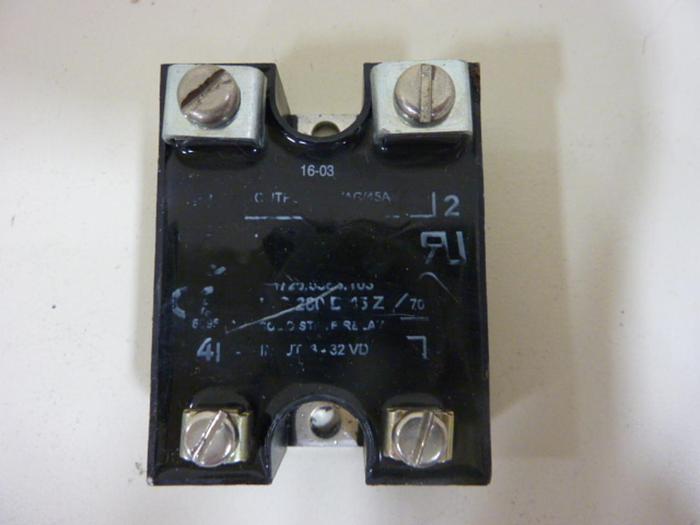 Used GUNTHER Solid State Relay WG 280 D 45 Z #49014