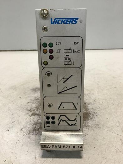 Used VICKERS Amplifier Card EEA-PAM-571-A-14 Used