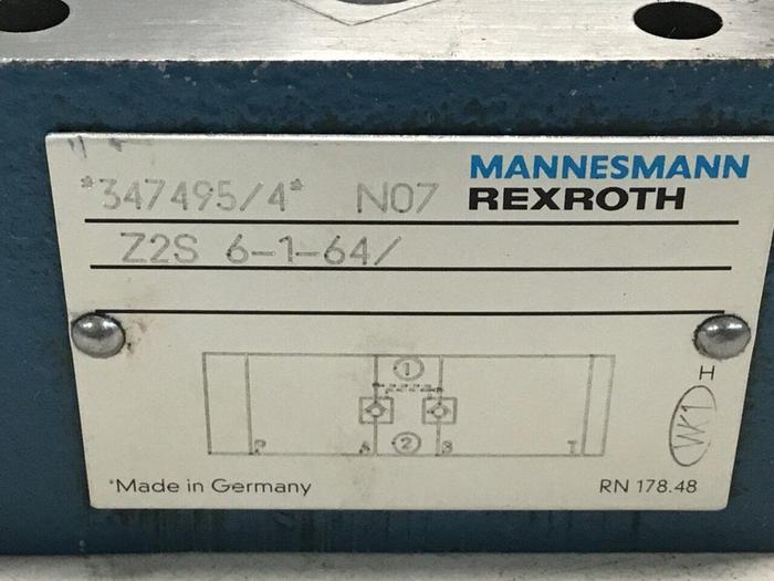 Used REXROTH Valve Z256164 #117171
