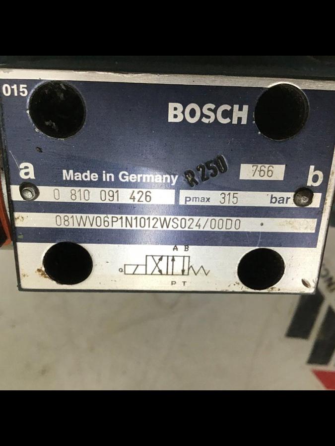 Used BOSCH Valve 0 810 091 426 USED
