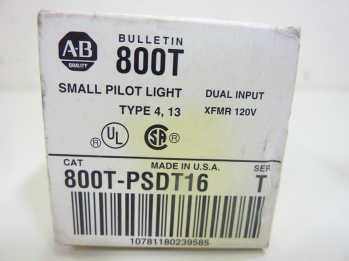 ALLEN BRADLEY Pilot Light 800T-PSDT16 #46175