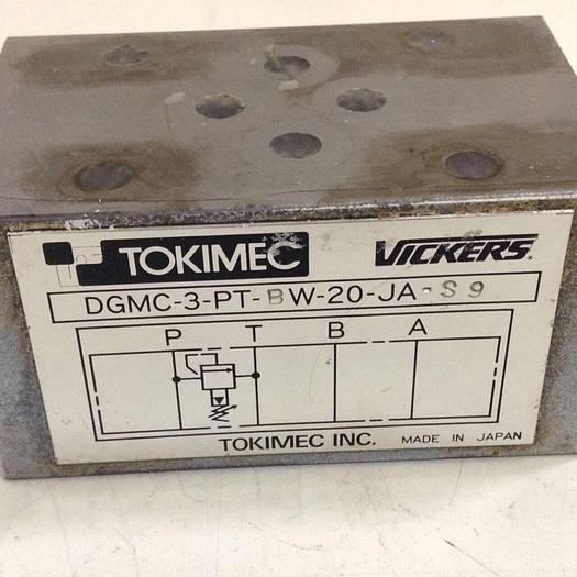 Used VICKERS Valve DGMC3PTBW20JAS9 #77767