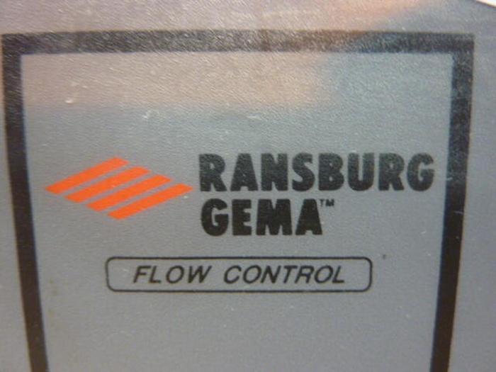 Used RANSBURG GEMA Flow Control TBM #31922