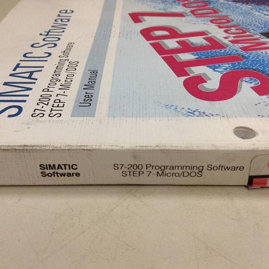 Used SIEMENS User Manual 6ES7 810-2DA10-8BA0 #70989