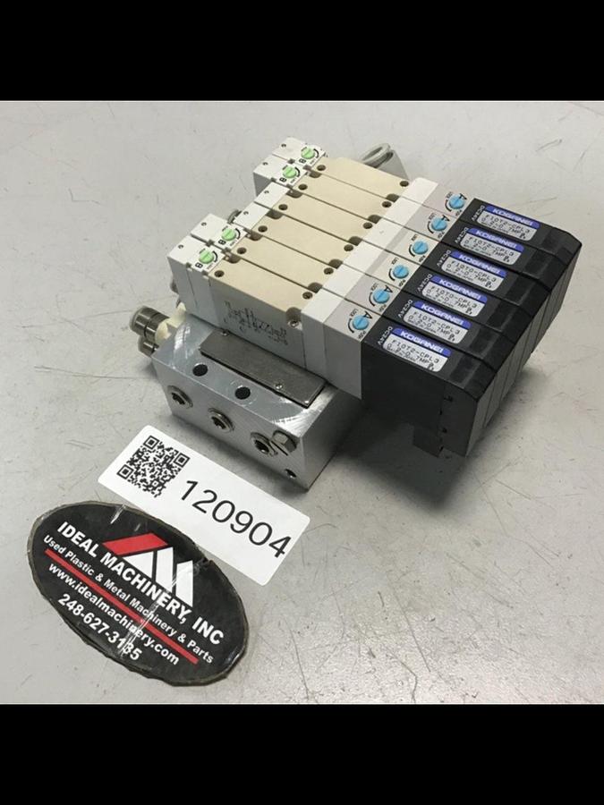 Used KOGANEI Solenoid w/ Valves F10M7AJ USED
