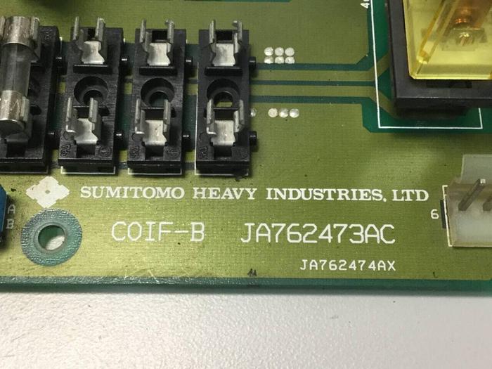 Used SUMITOMO Circuit Board COIF-B JA762473AC #93518