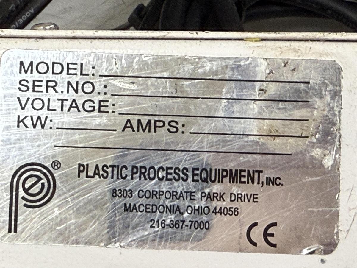 Used PLASTIC PROCESS EQUIPMENT Needs model #