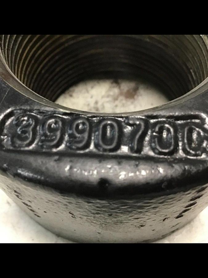 Used CINCINNATI MILACRON Tie Bar Nut 3990700 USED