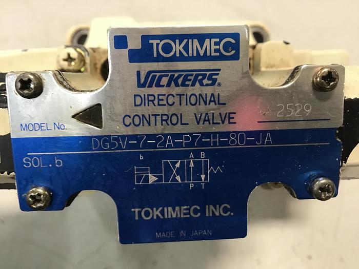 Used VICKERS DG5V-7-2A-P7-H-80-JA