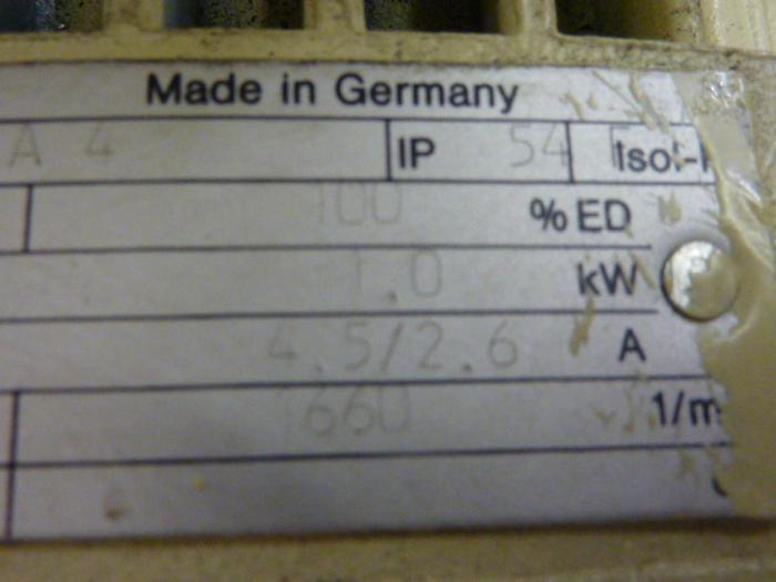 Used MANNESMANN DEMAG Microspeed Unit FG06 U1-H2-F2 Used