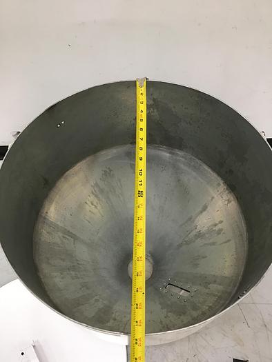 Used METAL FABRICATOR Hopper w/ Lid 27X23 HOP Used #143385