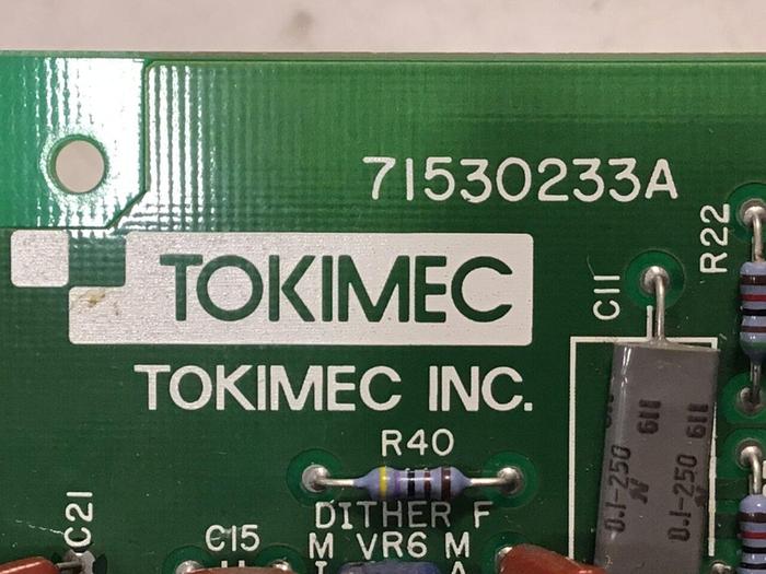 Used TOKIMEC Circuit Board 71530233A Used