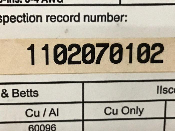 Used SIEMENS 30 Amp Disconnect Switch HF361 #120460